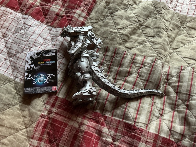 Bandai 6" Movie Monster Series MECHAGODZILLA 2003 VER. 2.0 Soft Vinyl Figure...