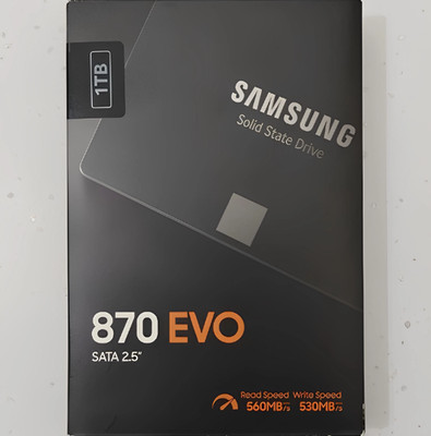 New Samsung MZ-77E1T0B 870 EVO 1TB 2.5   SSD SATA 3.0 Solid State Drive