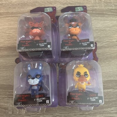 FNAF Five Nights at Freddy s 2  Jazwares Figure SET Bonnie Chica Foxy & Freddy