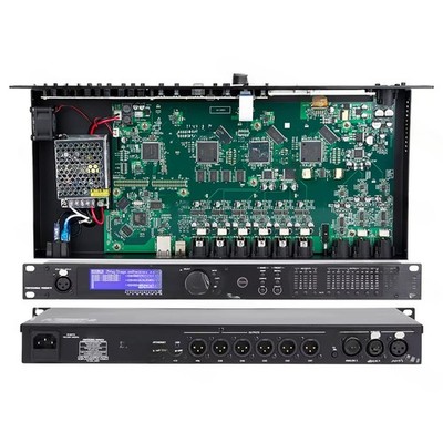 3in6out DSP Digital Karaoke Mixer with Echo Audio Processor & Circuit Board 