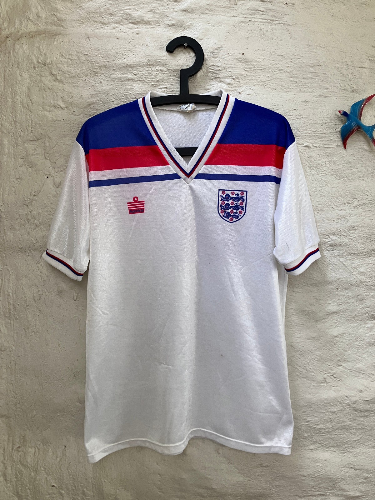 England 1982 world cup football shirt by Admiral OG Vintage