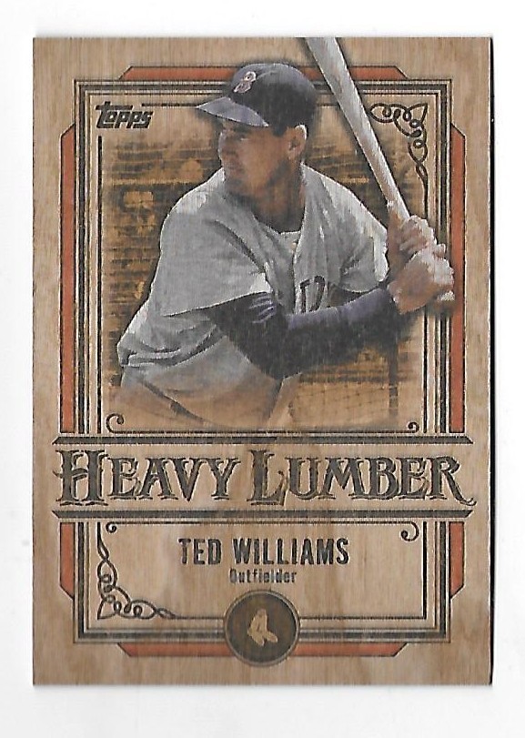 2025 Topps   UPDATE SERIES   HEAVY LUMBER   TED WILLIAMS!!