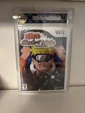 Naruto Shippuden: Clash of Ninja Revolution (Nintendo Wii) SEALED IGS Graded 9 9