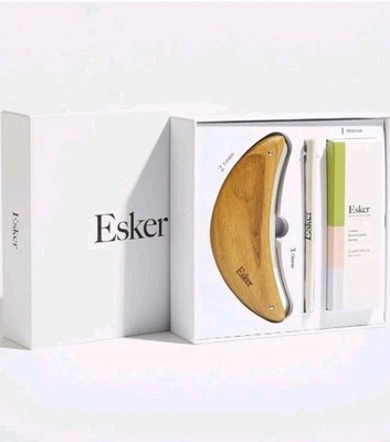 Esker Body Plane Kit Set MOISTURIZE-EXFOLIATE-CLEANSE NIB Sealed Retails $85