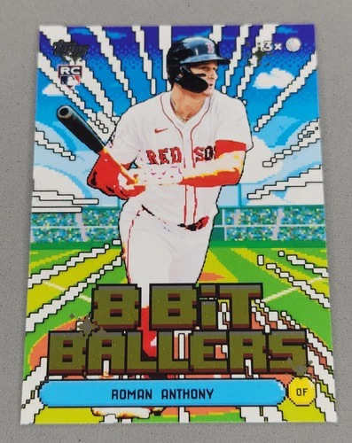 2026 Topps Celebration Baseball 8 Bit Ballers Roman Anthony Red Sox Rookie Card