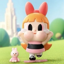 POP MART    Authentic CRYBABY x Powerpuff Girls Series Figures  BLOSSOM 