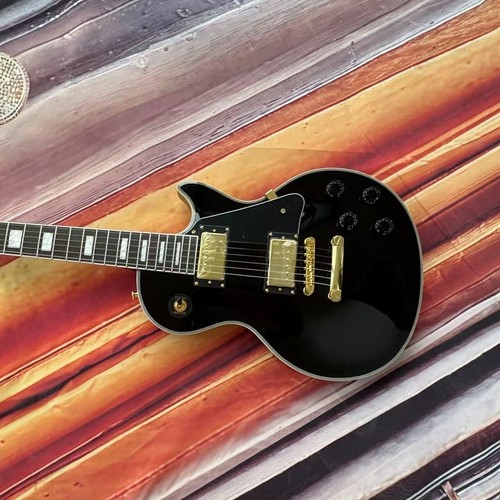 Custom LP Black Beauty Electric Guitar Solid Mahogany Hot Sale - Picture 7 of 9