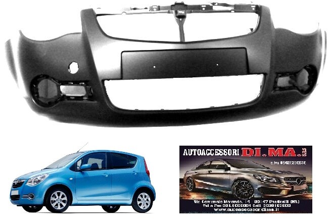 PARAURTI ANTERIORE OPEL AGILA DAL 2008 IN POI NUOVO DA VERNICIARE sped gratis