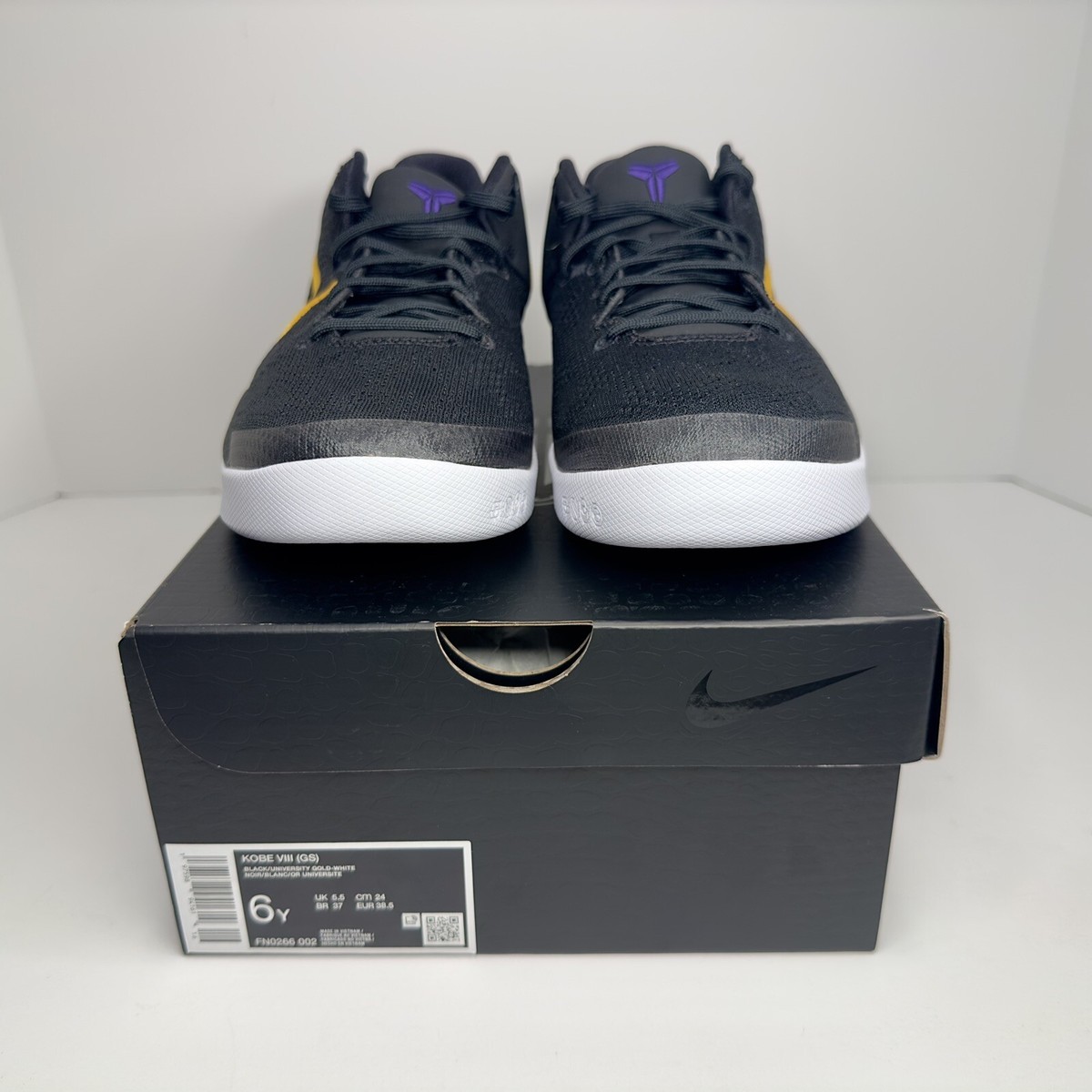 Nike Unisex Kids' Shoes Nike Kobe 8 Protro Lakers Away GS