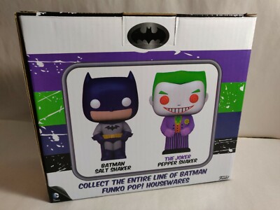 Funko Pop Batman & the Joker Pop! Salt & Pepper Shakers