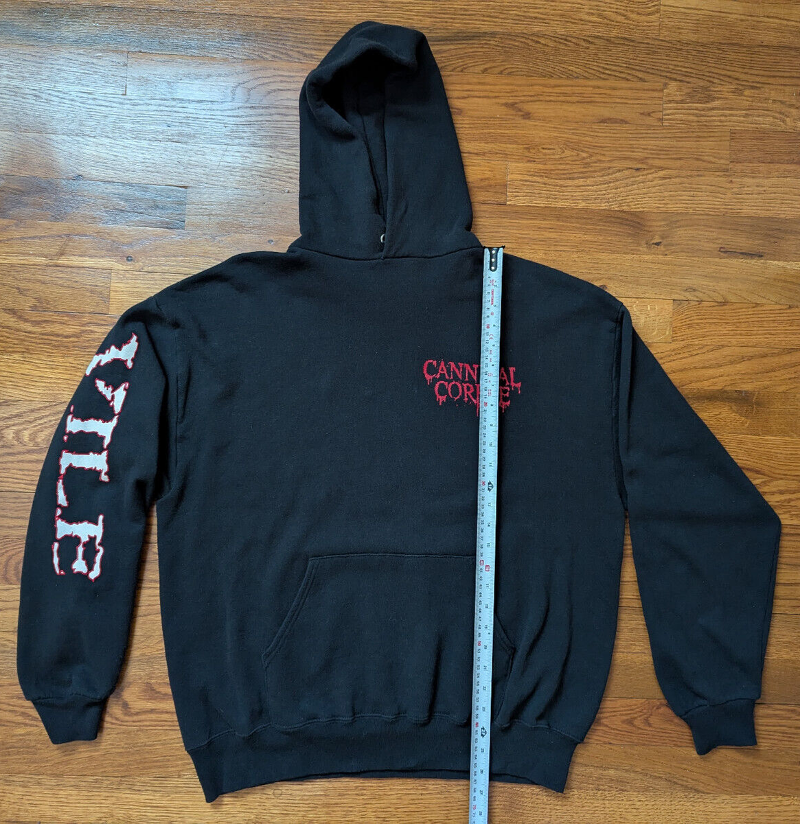 Vintage CANNIBAL CORPSE Vile 1996 Hoodie Death Metal Monstrosity