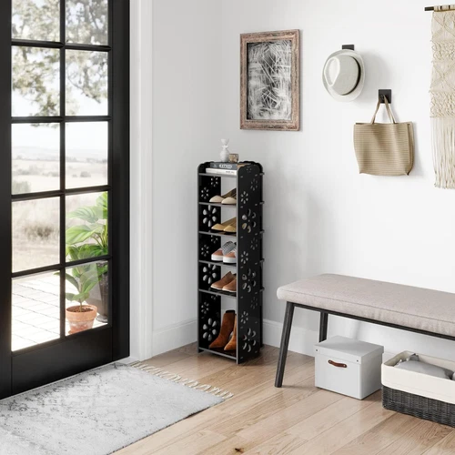 5/6/7/8 Ebenen Schuhregal Ablagegestelle Schuhablage Schuhschrank Platzsparend - Bild 63 von 72