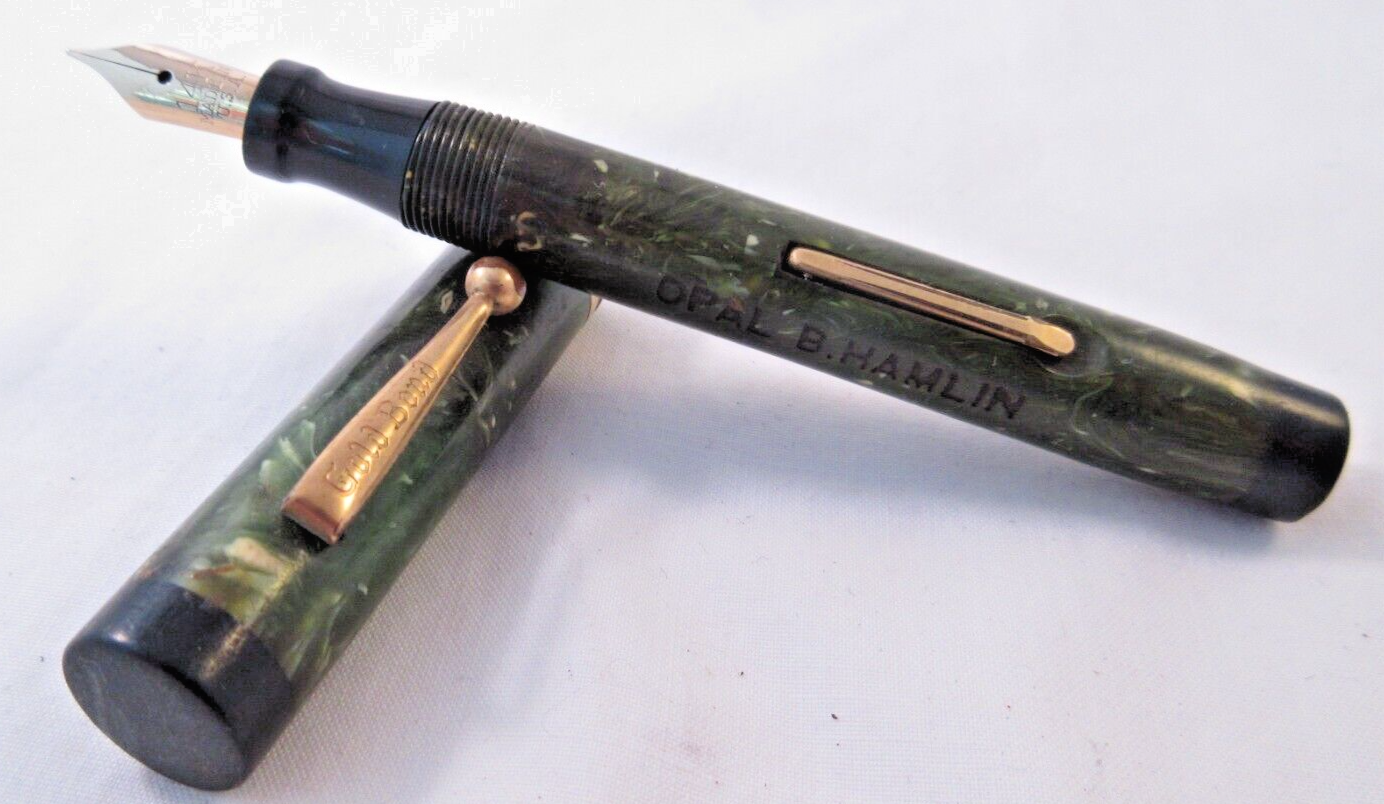 Vintage Gold Bond Fountain Pen eBay