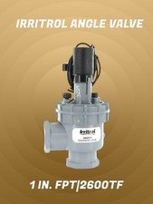 Irritrol Angle Valve with Flow Control 1 in. ...