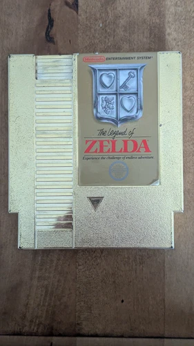 The Legend of Zelda (Nintendo NES) Gold Cartridge Only