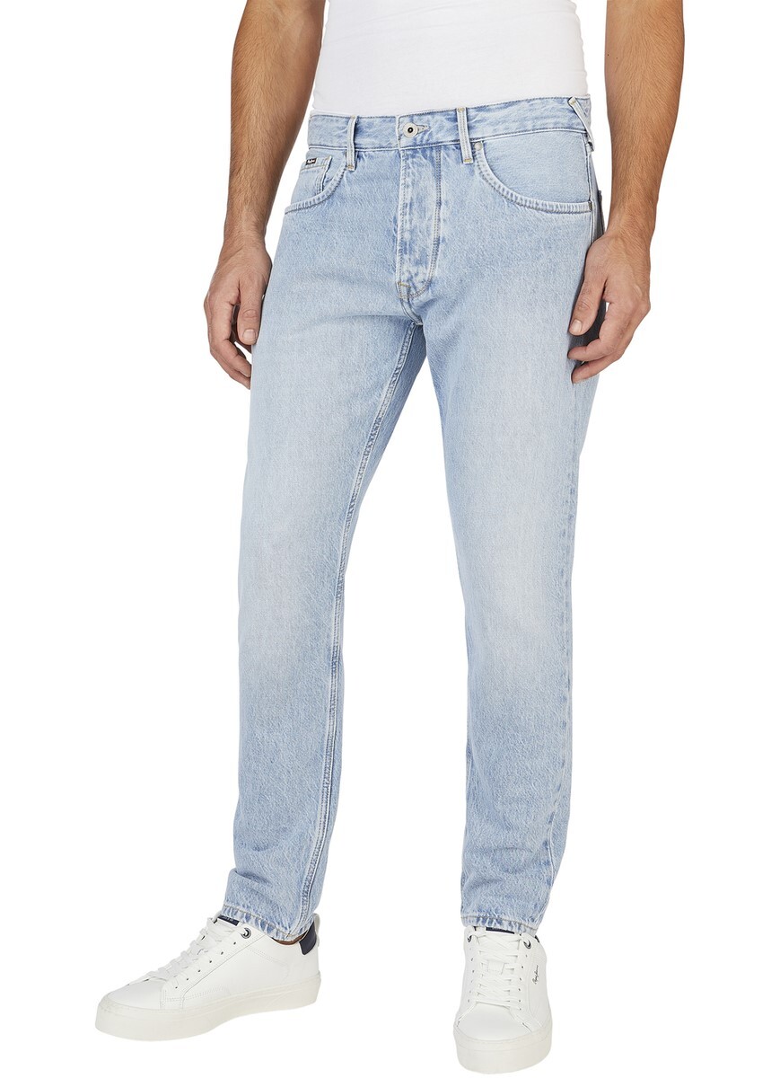 Джинсы Pepe Jeans Herren Jeans CALLEN - Свободного кроя - Blau - Светло-голубой деним W30-W40 16190₽