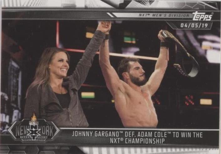 2019 Topps WWE NXT - Adam Cole Johnny Gargano #89 - 1 of 1