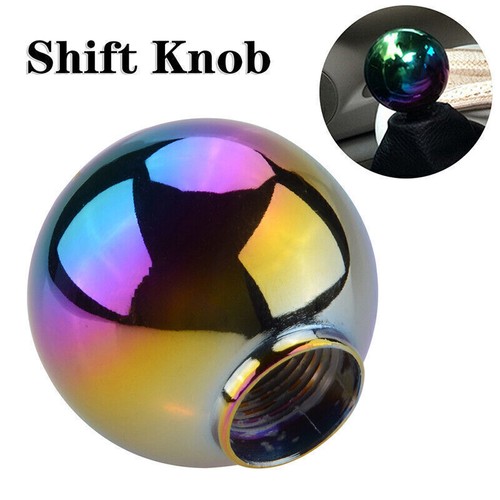 Jdm - Neo Chrome Shift Knob For Manual Short Throw Gear Knuckle Buster 10x1 25 K61