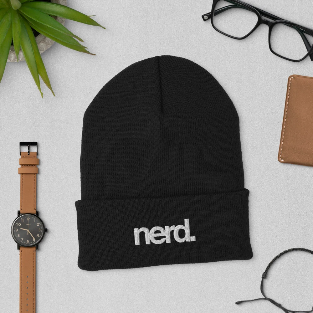 Nerd Cuffed Beanie