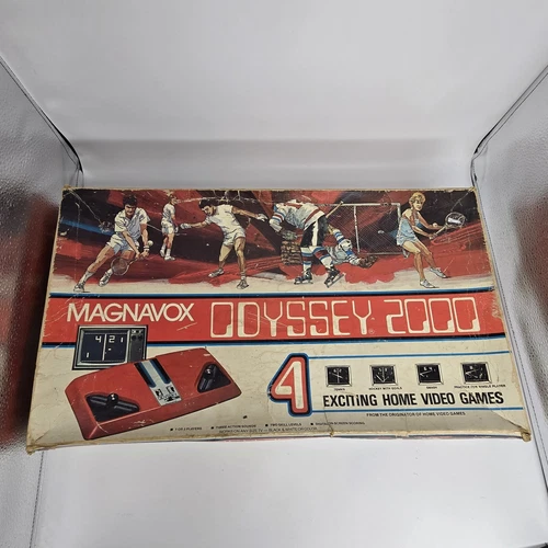 Vintage 1977 Odyssey 2000 Magnavox Videogame Console -In Box- Untested