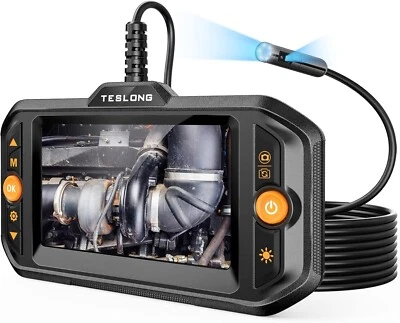 Teslong Dual Lens Endoscope Inspection Camera 4.3 Inch Screen (No SD Card)