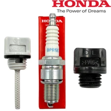 Genuine Honda Oil filler cap 15600-Z0T-810 & 15600-Z0T-820 Spark Plug BPR5ES kit