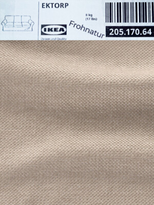 Ikea EKTORP Bezug für 3er Sofa Tallmyra beige 205.170.64 NEU Wechselbezug