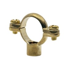 Brass Munsen Rings Pipe Clip Support Bracket 15mm, 22mm, 28mm, 35mm, 42mm, 54mm