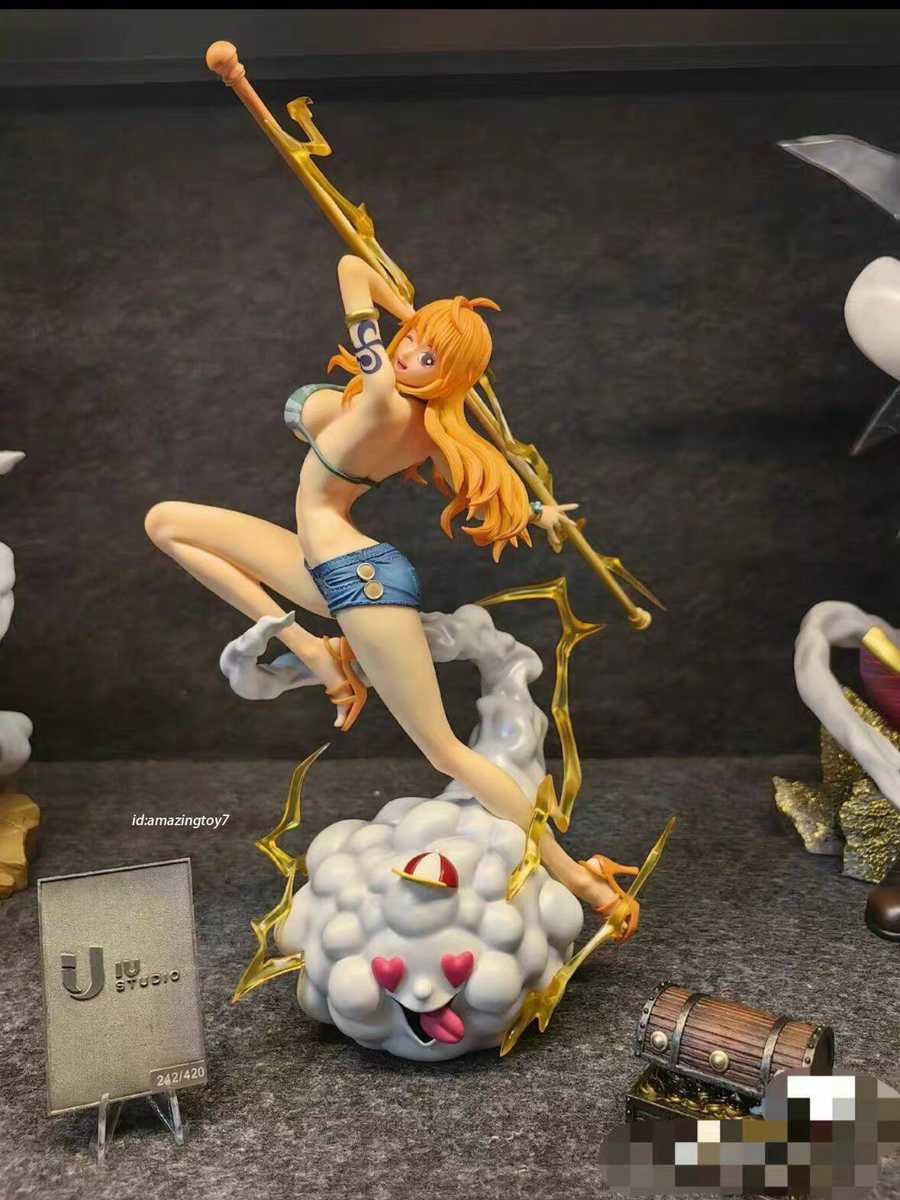 IU Studio One Piece Nami Resin Model Painted Statue H29cm | eBay