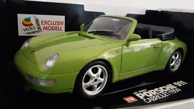 Porsche 911 Carrera Cabriolet (1994) Vedes Exclusive model | Schaal 1:18 | De Rie Automaterialen V.O.F