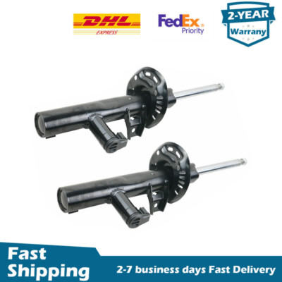 Pair Front Electric Shock Absorbers For VW Passat Golf VI Tiguan Scirocco EOS AL