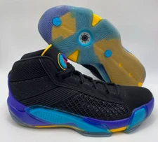 Men's Jordan XXXVIII Black/True Red-Bright Concord (DZ3356 001) US Size 9.5 New