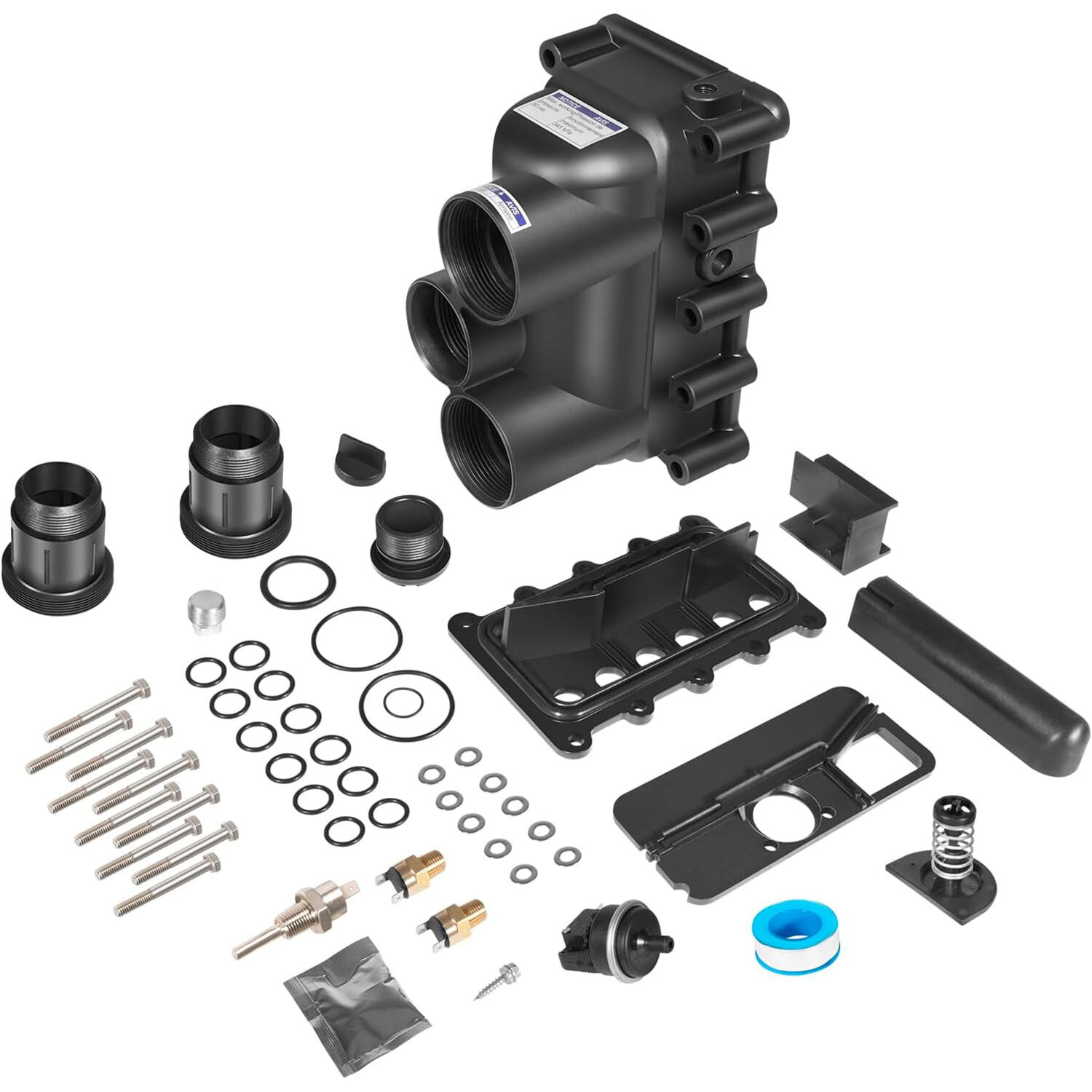 For Pentair Mastertemp Pool Heater 460736 77707-0016 Manifold Replacement Kit