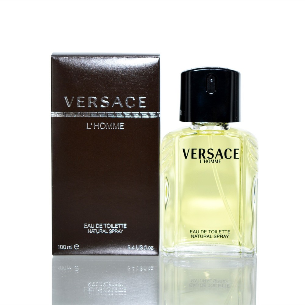 VERSACE L'HOMME BY VERSACE EDT SPRAY 3.3 OZ FOR MEN NEW IN BOX