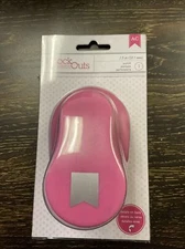 American Crafts Knock Outs Punch 1.5 Inch Banner