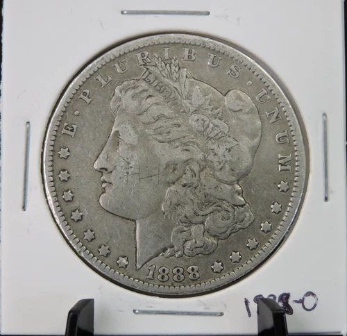 1888-O Morgan Silver Dollar Fine Details