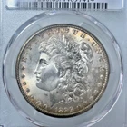1899 O Morgan Silver Dollar PCGS MS65 Color Toned