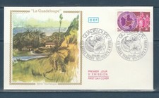 enveloppe 1er jour   Guadeloupe  971 Basse Terre et  Pointe a Pitre    1984