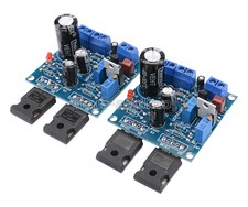 1Pair 1969M FET Bile Power Amplifier Board 25W+25W 1969 IRFP448 Tube Amplifier-
