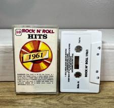 The Rock n Roll 1961 - 10 Hits - Cassette Tape - 1992 Classic Sound - 7661