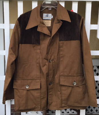 Vintage Hunting Coat 60s Black Sheep Buddy Schoellkopf Dallas TX Mens M RARE