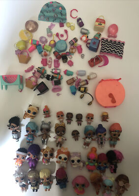#ad LOL Surprise Dolls Accessories Lot Of 31 Big Little Sisters Pets 70 Accessories $159.99