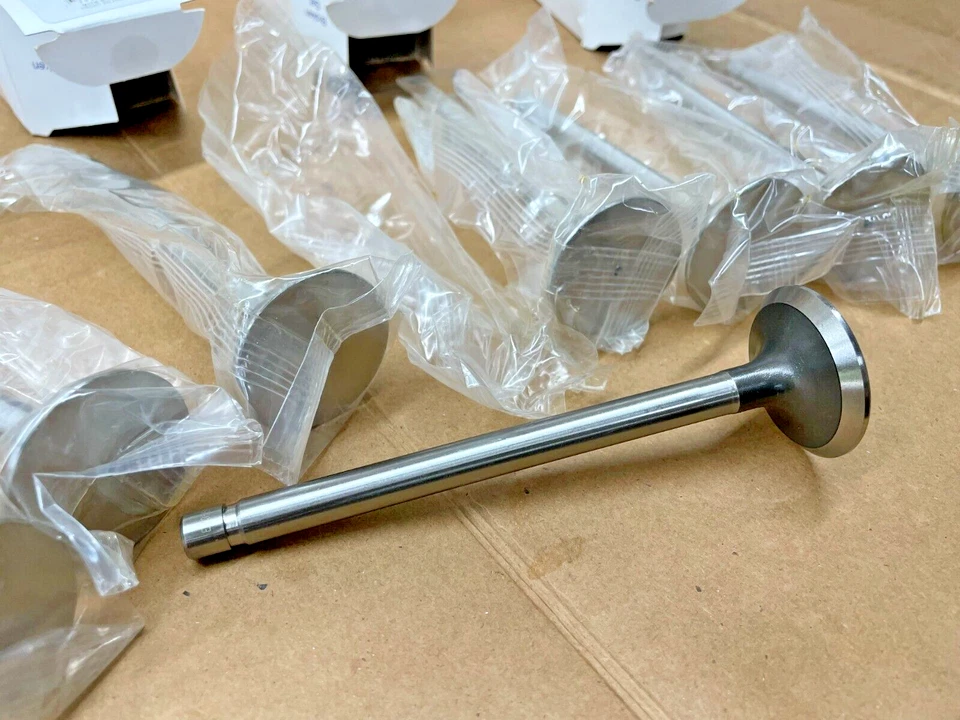 JUEGO VÁLVULAS ESCAPE MELLING V1242, FORD FE 352,360,390 MUSTANG,TORINO,CAMIÓN Foto 2 de 4