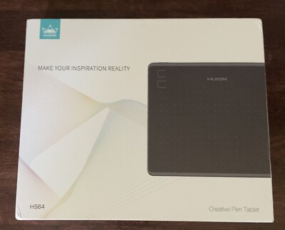 new HUION HS64 Graphics Drawing Tablet creative pen Stylus tablet