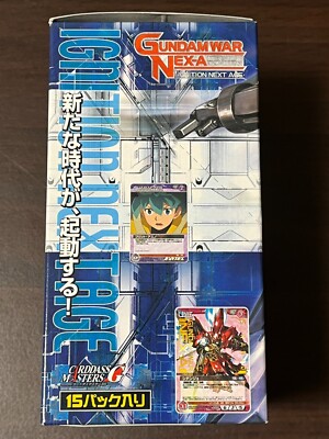 Gundam War Nexa NEX-A IGNITION NEXT AGE Sealed BOX 15 Packs In