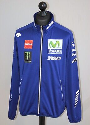 Movistar Yamaha MotoGP factory racing team jacket Descente Movistar Yamaha MotoGP factory racing team jacket Descente