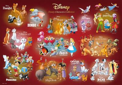 Disney Disney Characters Collection 1000 Piece Jigsaw puzzle 51x73