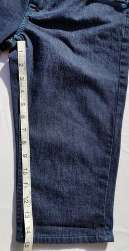 Womens US Polo Assn Capri Size 5 6 Jean Denim Blue Juniors - Picture 5 of 8