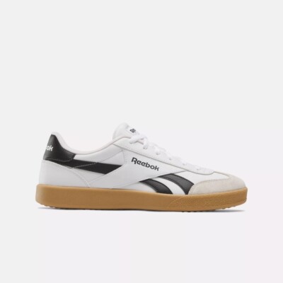 Men Reebok Smash Edge Tennis Casual Shoes White Black Gray Gum 100208245