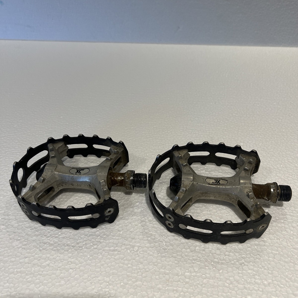 Vintage Suntour XC II Bear Trap pedals BMX MTB ATB old